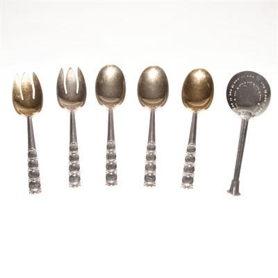 Lot 472 - Group of Five Tiffany & Co. Sterling Silver...