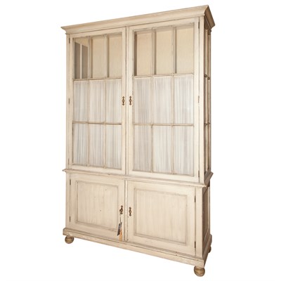 Lot 284 - Georgian Style Painted Wood Cabinet Height 7...