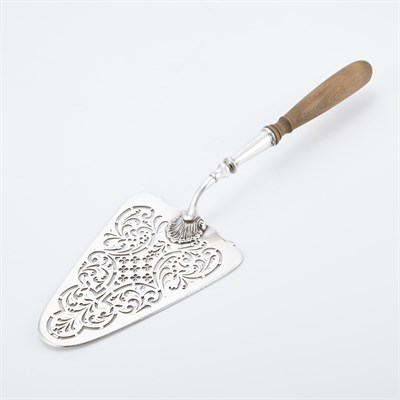 Lot 254 - George III Irish Sterling Silver Fish Slice...