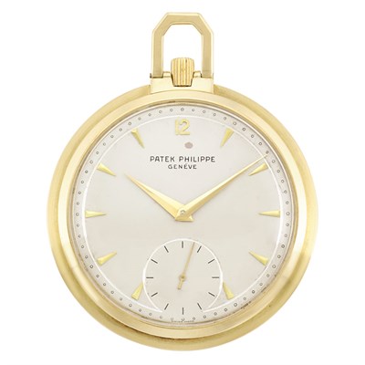 Lot 60 - Gold Open Face Pocket Watch, Patek Philippe, Ref. 770