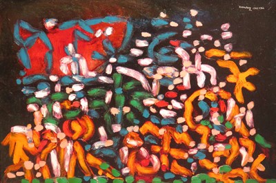 Lot 97 - Ralph Rosenborg American, 1913-1992 Landscape:...