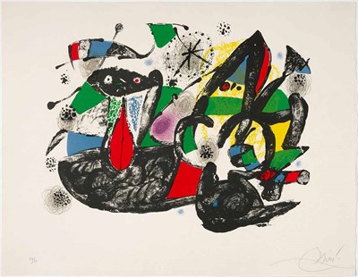 Lot 144 - Joan Miró DOROTHEA TANNING (M. 929) Color...