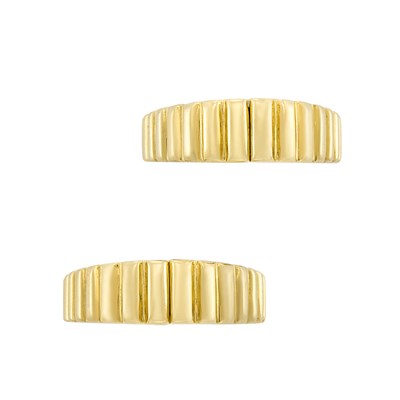 Lot 68 - Pair of Gold Cufflinks, Van Cleef & Arpels, France