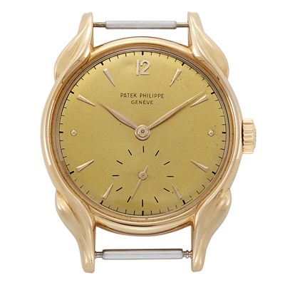 Lot 65 - Gentleman's Gold 'Calatrava' Wristwatch, Patek Philippe, Ref. 2431