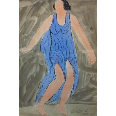 Lot 139 - Abraham Walkowitz American, 1878-1965 Isadora...