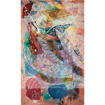 Lot 55 - Sam Gilliam American, b. 1933 Bad River Series...