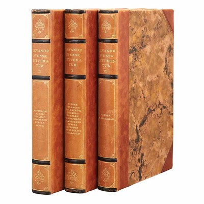 Lot 588 - [BINDINGS - SWEDISH] Group of approximately...