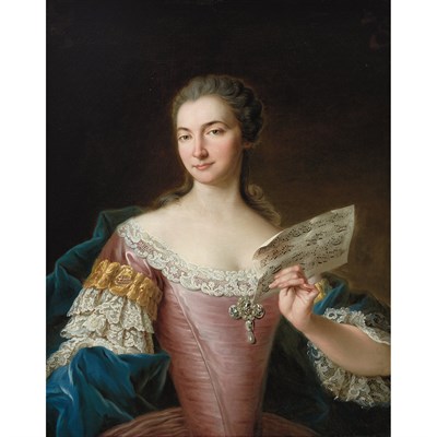 Lot 86 - Francois-Hubert Drouais French, 1727-1775...