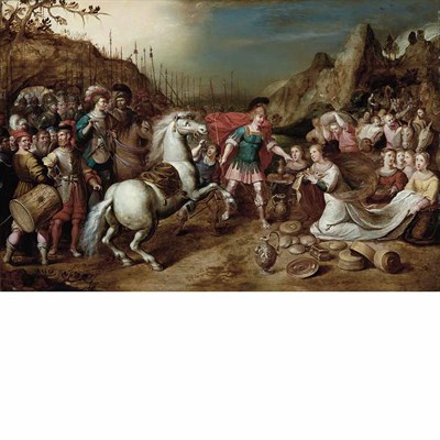 Lot 36 - Pieter Lisaert IV Flemish, 1595-1629 David and...