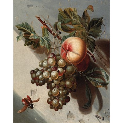 Lot 58 - School of Willem Grasdorp Still Life with...