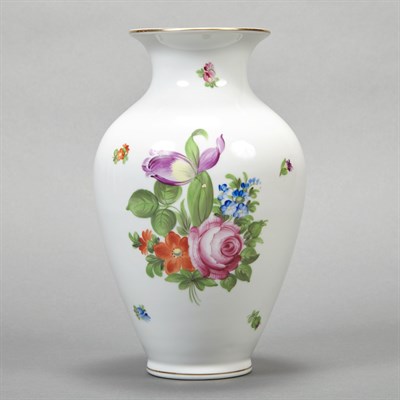 Lot 583 - Herend Porcelain Vase Height 9 inches.