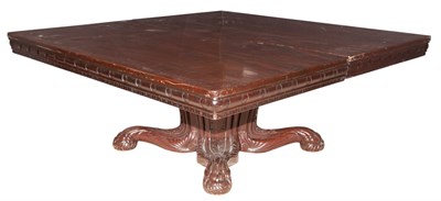 Lot 209 - Art Nouveau Style Mahogany Extension Dining...