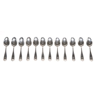 Lot 543 - Set of Twelve Tiffany & Co. Sterling Silver...