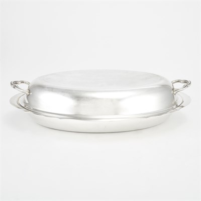 Lot 542 - American Sterling Silver Covered Entree Dish...