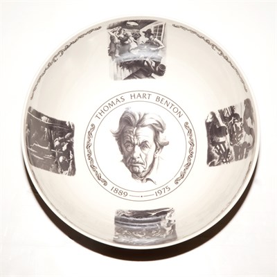 Lot 629 - Wedgwood Porcelain Thomas Hart Benton...