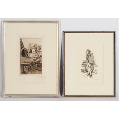 Lot 118A - Auguste Lepere [VARIOUS IMAGES] Seven prints,...