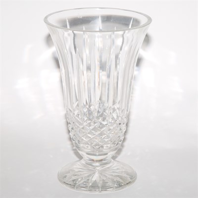 Lot 610 - Cut Glass Vase Height 10 inches.