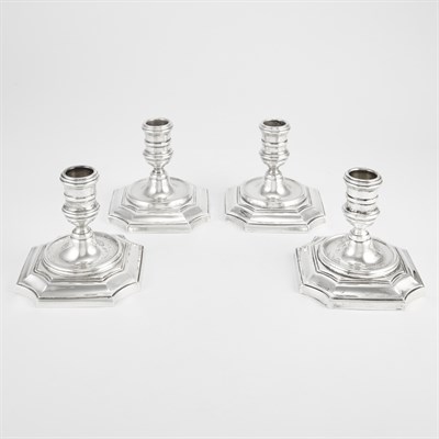 Lot 517 - Set of Four Tiffany & Co. Sterling Silver Low...