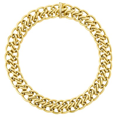 Lot 207 - Gold Link Necklace