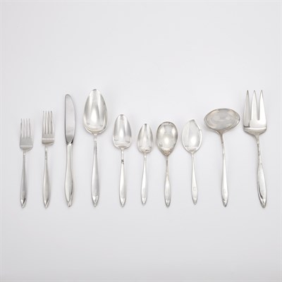 Lot 416 - Gorham Sterling Silver Flatware Service In the...