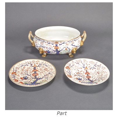 Lot 456 - Royal Crown Derby Porcelain Dinner Service...