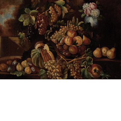 Lot 13 - Neapolitan School 17th Century Still Life of...