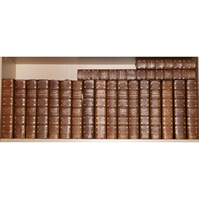 Lot 533 - [BINDINGS] RICHARDSON, SAMUEL. Works. new York:...