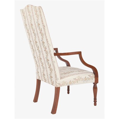 Lot 194 - Federal Mahogany Lolling Chair Massachusetts,...
