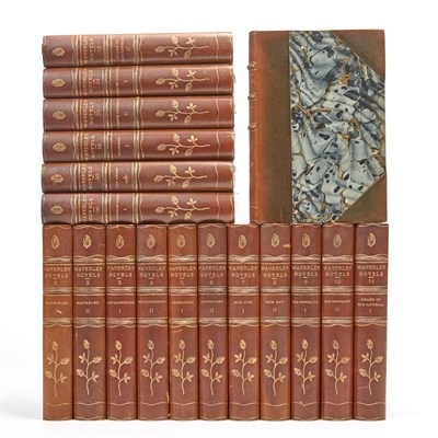 Lot 591 - [BINDINGS] SCOTT, SIR WALTER. Waverley Novels....