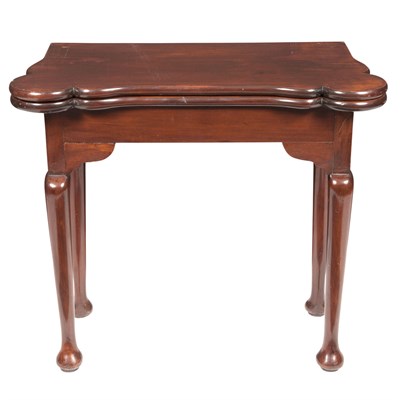 Lot 563 - Queen Anne Style Mahogany Concertina Action...