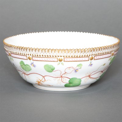 Lot 405 - Royal Copenhagen Porcelain Bowl In the Flora...