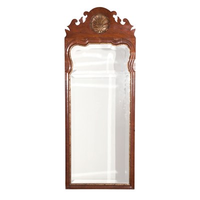 Lot 431 - Queen Anne Style Mahogany Mirror Height 48...