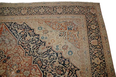 Lot 649 - Tabriz Carpet Northwest Persia, circa 1900 The...