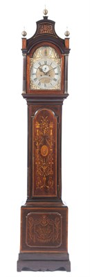 Lot 430 - George III Inlaid Mahogany Tall Case Clock...