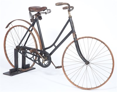 Lot 271 - Vintage Lady's Bicycle Length 72 inches.