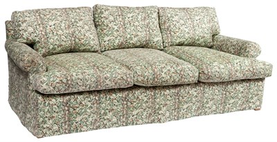 Lot 460 - Upholstered Loose Cushion Sofa Length 6 feet...