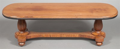 Lot 466 - Part-Ebonized Tropical Wood Low Table Height...