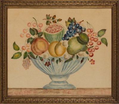 Lot 403 - Theorem Painting on Velvet Depicting a...