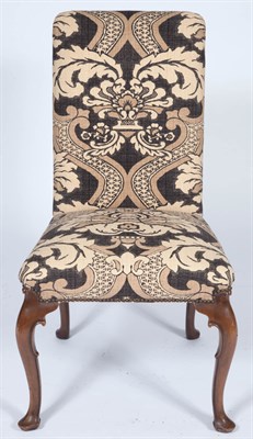 Lot 422 - Pair of George II Style Mahogany Upholstered...