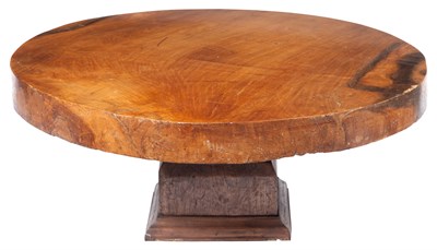 Lot 199 - Wood Circular Low Table Height 19 inches,...