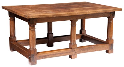 Lot 447 - Continental Baroque Style Walnut Center Table...