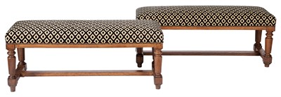 Lot 437 - Pair of Continental Baroque Style Upholstered...