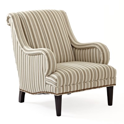 Lot 211 - Kravet Victor Chair Styled by Alexa Hampton In...