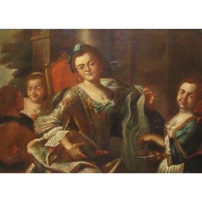 Lot 24 - Giuseppe Bonito Neapolitan, 1707-1789 A Lady...