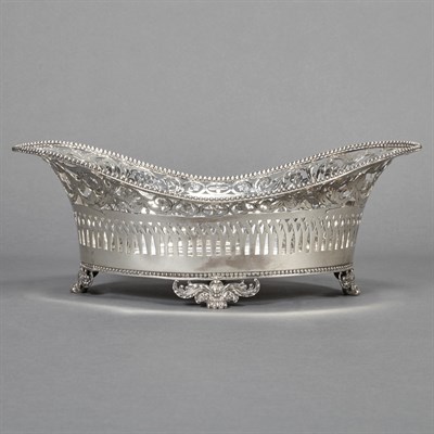 Lot 431 - Tiffany & Co. Sterling Silver Basket Circa...