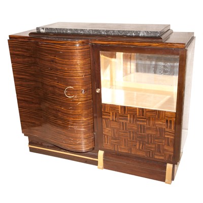 Lot 334 - Art Deco Style Rosewood Cabinet Height 42...