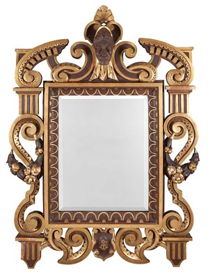Lot 486 - American Art Deco Carved and Parcel Giltwood...