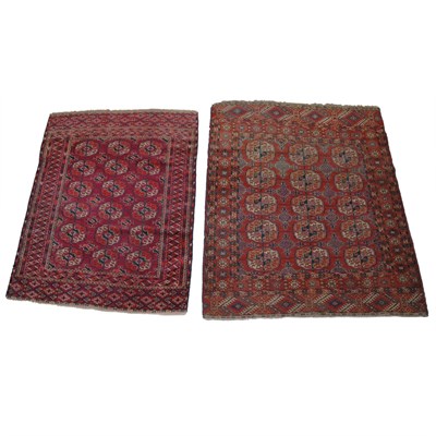 Lot 545 - Two Tekke Rugs West Turkestan, circa 1900...