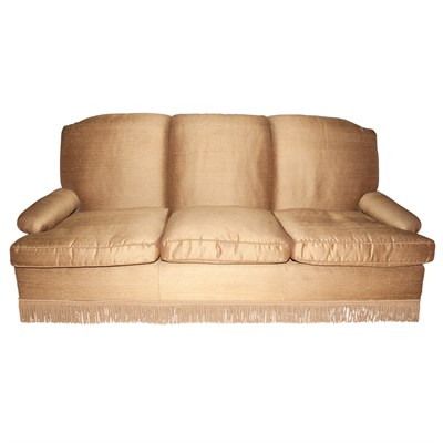 Lot 440 - Upholstered Sofa Length 6 feet 7 inches.