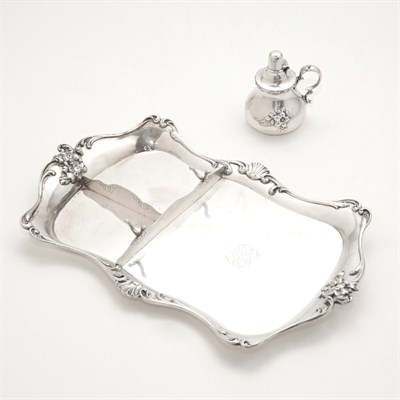 Lot 400 - Tiffany & Co. Sterling Silver Writing Tray and...